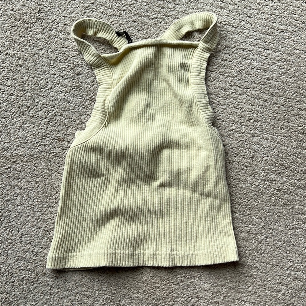 Baby yellow tank top